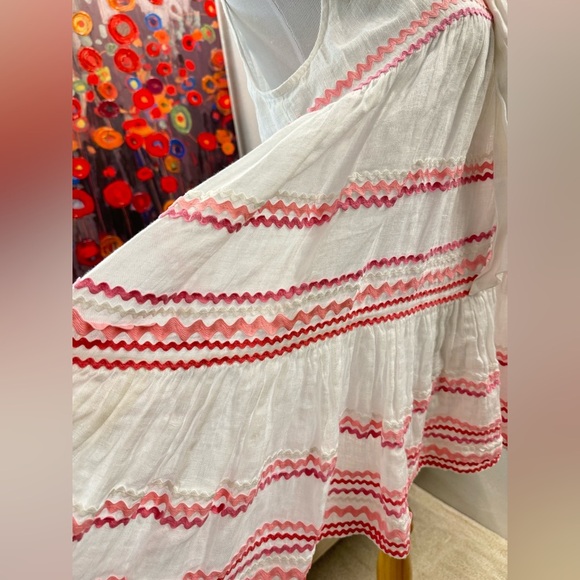 Revolve LISA MARIE FERNANDEZ Sheer Mini Baby Doll Dress size 4 - Picture 8 of 13